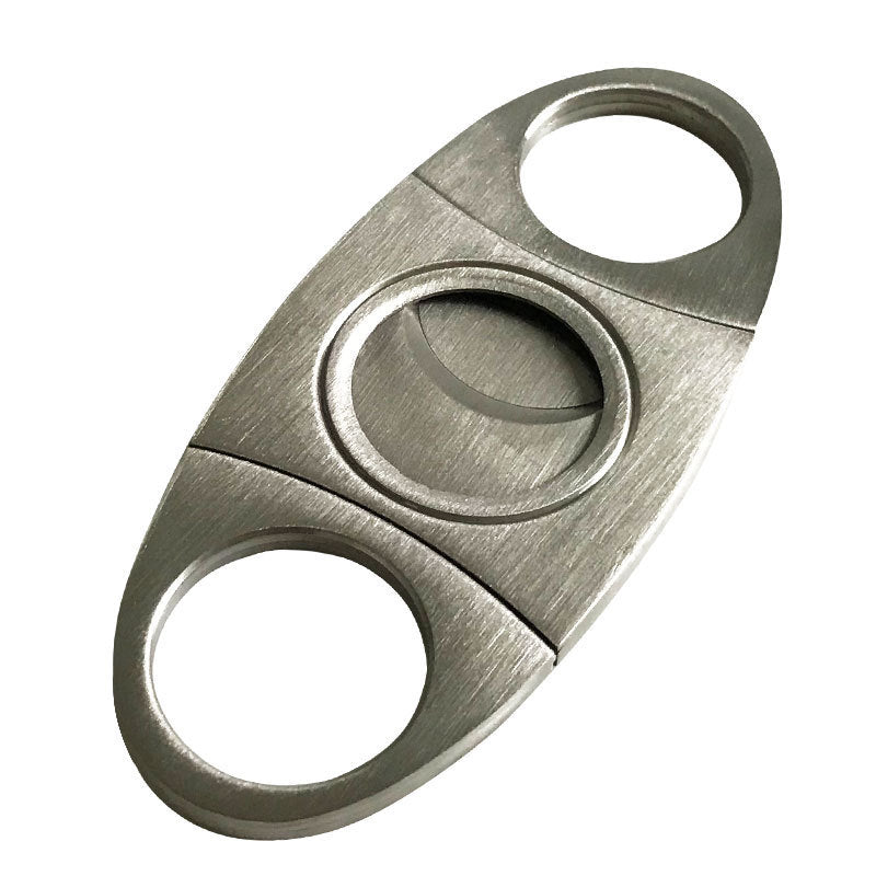 Pure Copper Cigar Cutter Stainless Steel Double Edged Metal Pliers Tool Accessories Cigar Holder