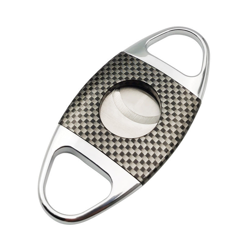 Pure Copper Cigar Cutter Stainless Steel Double Edged Metal Pliers Tool Accessories Cigar Holder